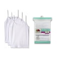thumbnail image 2 of Fruit of the Loom Girls' White or Assorted Wear me two ways Cami 3 Pack, 2 of 4