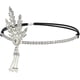 thumbnail image 2 of Accesorios De Los Años 20 Conjunto De Flapper Para Mujer Accesorios De Disfraz De Gatsby Incluyendo Diadema De Plumas Guantes Collar Soporte Para Cigarrillos Negro Pendiente, 2 of 5