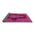 thumbnail image 2 of Ahgly Company Indoor Rectangle Medallion Pink Traditional Area Rugs, 6' x 9', 2 of 4