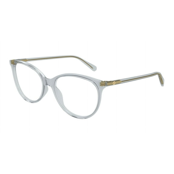 Gucci GG0550O 018 53mm Cat Eye Eyeglasses Women's Transparent Grey