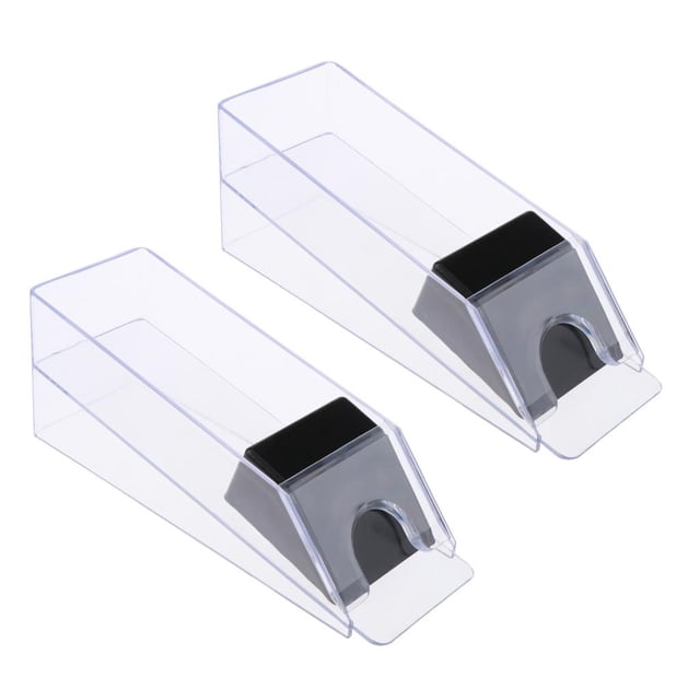 2pcs Accesorios de Acrílico para s de Cartas Ideales para s de Cartas Hugo Zapato de distribuidor de cartas