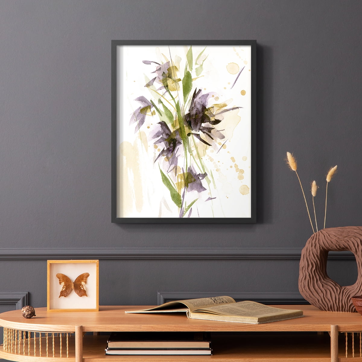 After Rain II Framed Print in Black Solid Wood 16 x 20 Framed Print