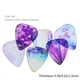 thumbnail image 4 of Púas Transparentes, Púas para Guitarra, Guitarra Folklórica, Púas para Guitarra Eléctrica, Púas Transparentes de Colores Personalizados A, 4 of 5