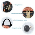 thumbnail image 7 of FORMRS Women's Travel Backpack Purse Anti-Theft Hidden Pockets Casual Shoulder Bag, Black Mushroom Pattern, 7 of 7