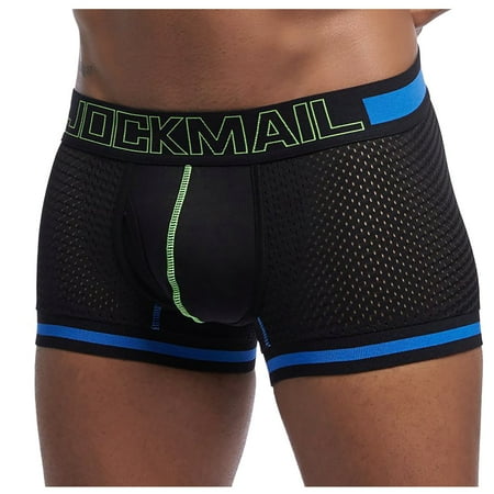 

DORKASM Boxer Briefs Men Underwear Pack Breathable Comfortable Underwear for Men Pack Cotton Brief Underwear Black L