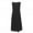 Green, variant on SHOPESSA Women's 2022 Summer Cotton Casual Solid Color Dresses Sleeveless Round Neck Bohemian Mid-Length Sundresses