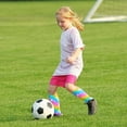 thumbnail image 3 of Kids Soccer Socks Toddler Knee High Soccer Baseball Socks for Girls, 3 of 7