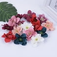 thumbnail image 2 of 10Pcs Silk Cherry Blossom Flower Heads - Artificial Craft Flowers for DIY, Wedding Wreaths, Gift Box, and Christmas Decorations, 2 of 8