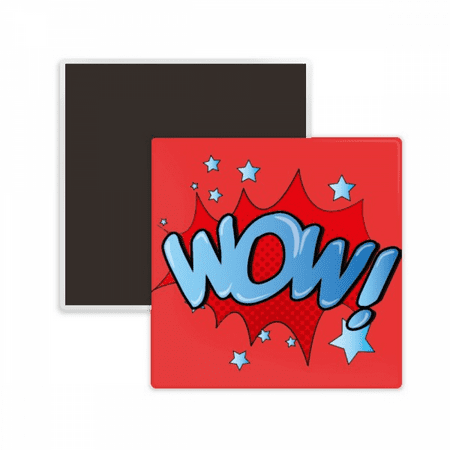 

Boom Stars Square Ceracs Fridge Magnet Keepsake Memento