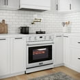 thumbnail image 5 of 30 in. Professional Electric Range with 14900W of Power, 240V in Stainless-Steel (KM-EPR-30AP-SS), 5 of 13