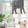 thumbnail image 4 of Yayeee Window Curtains Light Filtering 63"x52" Grommet Panel Pair Home Living Room Decor, Retro Christmas Forest, 4 of 7