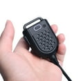 thumbnail image 4 of Intercomunicador de voz PTT LED, altavoz de hombro, micrófono, walkie-talkie de mano para 5R 888S, micrófono sensible, nivel de presión de sonido estable, experiencia de audio, micrófono, 4 of 8