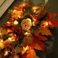 thumbnail image 2 of Autumn Thanksgiving Decorative Pendant Autumn Imitation Flower Peony Sunflower Upside down Hanging Tree, 2 of 5