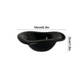 thumbnail image 4 of Feltree Ceramic Cream Style After Noon Tea Dessert Bowl Fruit Salad Bowl Cafes Tableware Bowl, 4 of 7