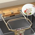 thumbnail image 1 of Clearance Items,npkgvia Drying Rack,Strainer,Kitchen Drain Strainer For Most Kitchen Drain Basket Corner Strainer,Kitchen Drain Strainer, 1 of 7