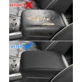 thumbnail image 4 of KBH Center Console Cover for 2013-2020 Infiniti QX60 JX35, Leather Middle Console Cover for Nissan Pathfinder Accessories, Anti-Scratch Armrest Pad Protector, 4 of 7