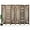 Brown, variant on 66.9Inch Folding Room Divider, 3 Panels Wood Carved Privacy Screens, Free Assembled Freestanding Partition for Home Office Restaurant Bedroom (Brown)