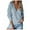 Blue, variant on Buigttklop Sweaters for Women Plus Size Women Deep V-Neck Wrap Sweater Long-Sleeved Crochet Pullover Pink