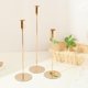 thumbnail image 4 of Portavelas decorativo Zulema Candelabro para boda Estilo D Juego de 3, 4 of 8