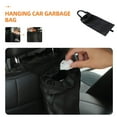 thumbnail image 5 of Niceauty 2Pcs Car Garbage Bag Hanging Black Oxford Cloth Multi Function Storage, 5 of 8