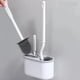 thumbnail image 5 of Juego de cepillos de baño de doble propósito para pared y suelo, ahorra espacio y limpia 360° sin ángulos muertos. Cepillo de baño sin ángulos muertos., 5 of 6