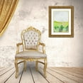 thumbnail image 3 of Ogren, Sarah 18x24 Gold Ornate Wood Framed with Double Matting Museum Art Print Titled - Green Landscape, 3 of 4