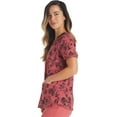 thumbnail image 7 of Dickies EDS Scrubs Top For Women V-Neck Print DK876, 7 of 7