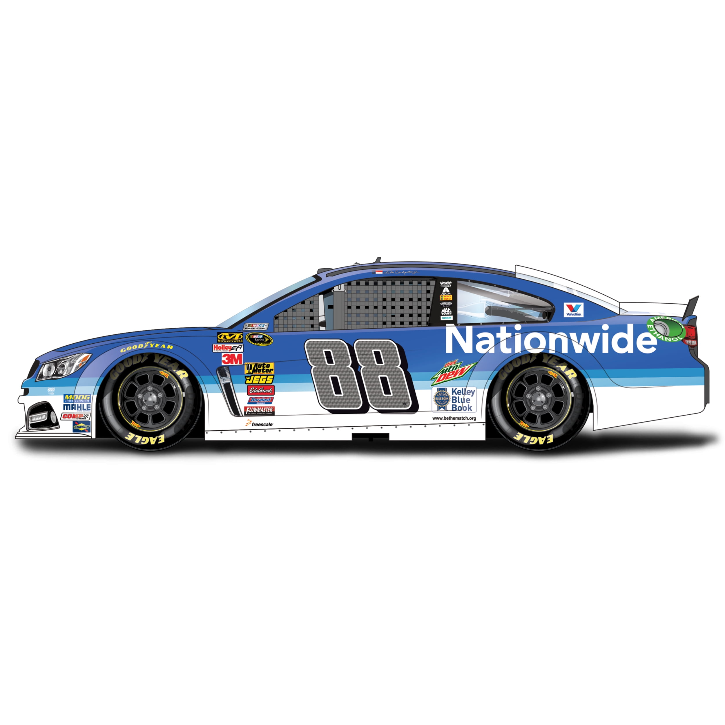 NASCAR, 1:64th Collector Car, #88 Dale Earnhardt Jr., National Guard