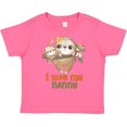 thumbnail image 3 of Inktastic Cute Sloth I Love My Nanny Boys or Girls Toddler T-Shirt, 3 of 5