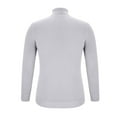 thumbnail image 5 of ZCFZJW Men's Turtleneck Slim Fit Lightweight Pullover Tops Casual Long Sleeve Solid Color Knitted Sweaters L, 5 of 7