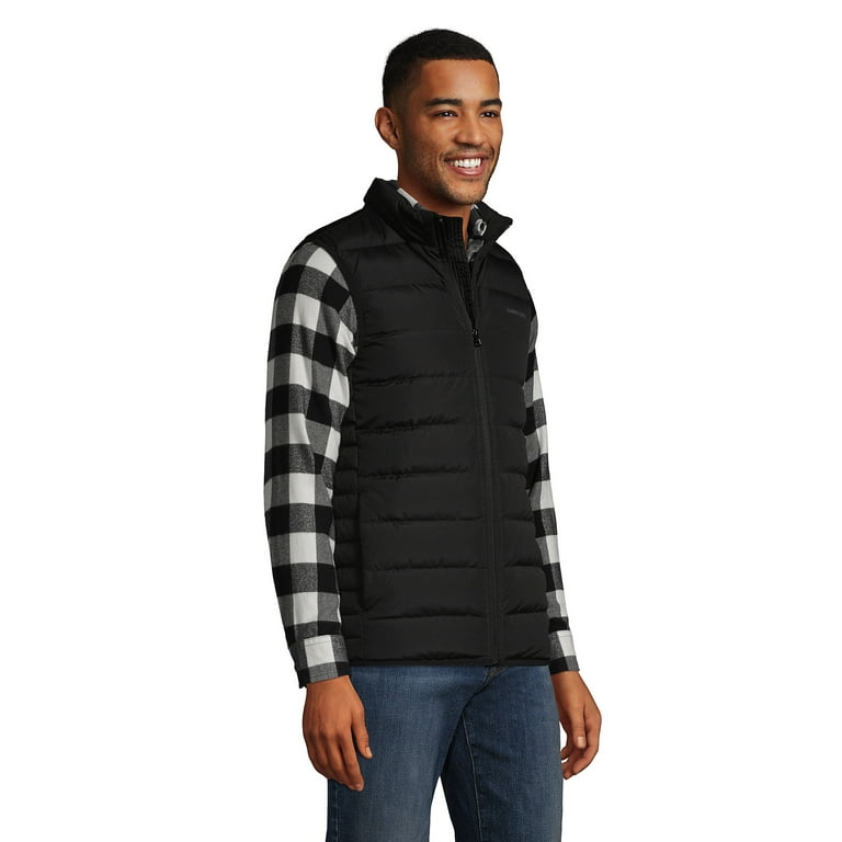 Lands End Men s Down Puffer Vest Walmart