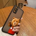 thumbnail image 3 of Funda mate para HONOR 70 50 30S 30 20 8X 9A 9X PLAY 4T X7 X8 X10 5G V40 Funda Coque Capa Shell travieso t-oso de peluche pareja, 3 of 5