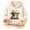 Beige, variant on Big Girls Hoodies with Print Designs Long Sleeved Sweatshirt Tops Size 9-10T , Green
