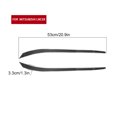 thumbnail image 3 of Sidaley 2 uds pegatinas de coche embellecedor de fibra de carbono cubierta de faro accesorios faro cejas pegatina reemplazo para 2008 2014 Bombillas para automóviles, 3 of 6