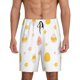 thumbnail image 1 of Balery Funny Chicken Pantalones cortos de pijama de punto de algodón para hombre con cinturilla y bolsillos-4X-Large, 1 of 6