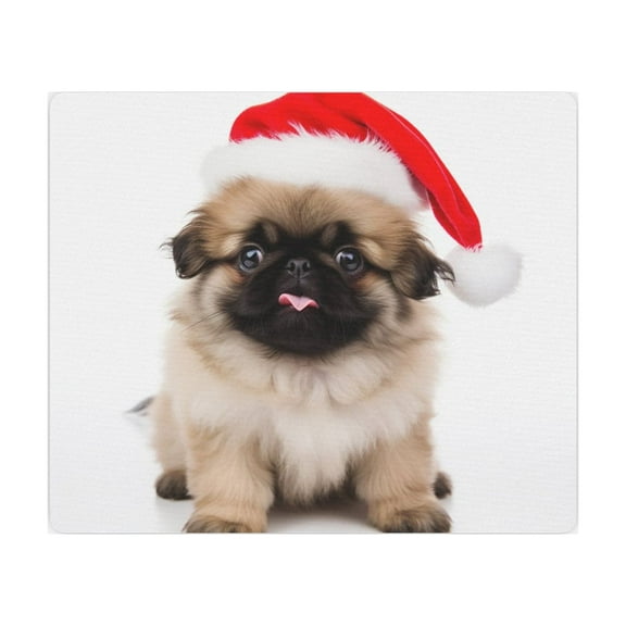 DistinctInk Mouse Pad - 1/4" Foam Rubber - Pekingese Puppy