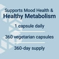 thumbnail image 6 of Life Extension Inositol Caps – 1000 mg, Myo-Inositol – Mood Health, Well-Being, healthy Metabolism, Hormone Balance – Gluten-Free, Non-GMO, Vegetarian – 360 Capsules, 6 of 12
