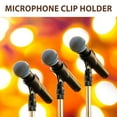 thumbnail image 3 of Shisuyan Pince de Support de Micro Noire 1 Ensemble Pince de Micro Fiable pour Accessoires, 3 of 8