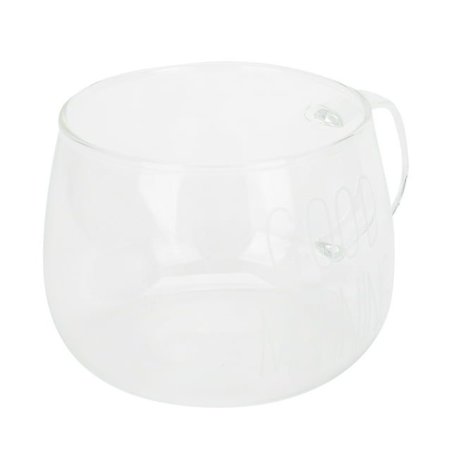 Artículos de vidrio, taza de café, taza de vidrio de borosilicato transparente, taza de café diseñada a medida Jadeshay A