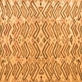 thumbnail image 1 of Ahgly Company Indoor Square Abstract Orange Modern Area Rugs, 5' Square, 1 of 4