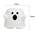 thumbnail image 2 of Luz LED Fantasma para Dormitorio Infantil, Sensor Táctil, Lámpara de Silicona Recargable, Regalo para las Fiestas A, 2 of 5