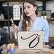 thumbnail image 4 of Estuche de maquillaje con texto en inglés "You Send Love", neceser para amigos, bolsa de maquillaje para regalar a amigos., 4 of 5