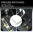 thumbnail image 3 of Unique Bargains Gear Shift Panel Handbrake Parking Brake Button Sticker for Audi A3 S3 2014-2020 Console Interior Trim P A Button 1 Set Silver Tone, 3 of 6