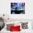 thumbnail image 5 of Orinice Panfuturism Fine Art Aesthetic Poster & Print Wall Painting for Classroom Kitchen Office Farmhouse Bathroom Decor 20x16in, 5 of 6