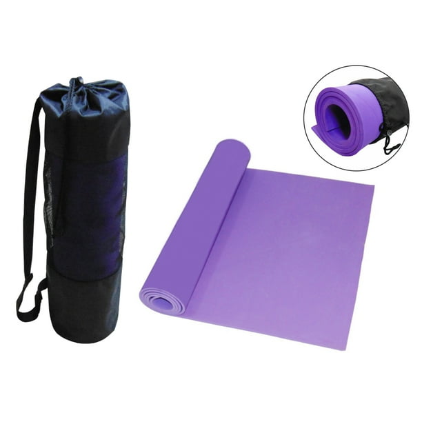 Kit Funda y Tapete Para Yoga Morado Brescia Funda Transportadora y Tapete Walmart en linea