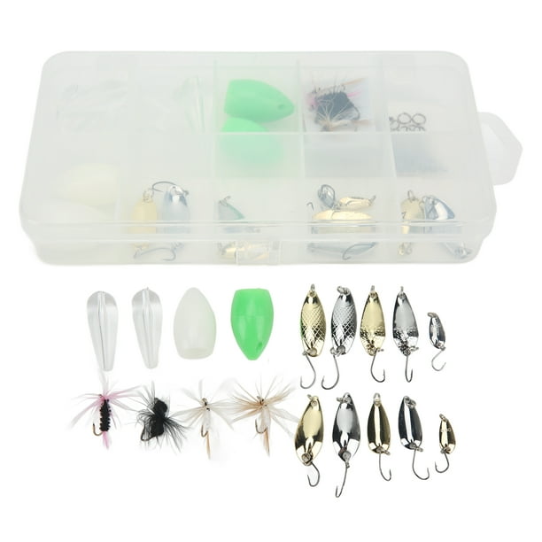 Fishing Accessories,Fly Fishing Lure Kit Fishing Sequins Kit Stainless  Steel Fishing Lure Kit Proven Performance 