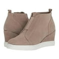 thumbnail image 5 of Women's Wedge Boots Casual Fashion Low Heel Ankle Boots Black Shoes Side Zipper Slip on Platform Booties, 5 of 6