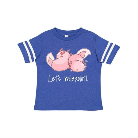 

Inktastic Let s Relaxolotl with Cute Sleeping Axolotls Gift Toddler Boy or Toddler Girl T-Shirt
