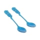 thumbnail image 1 of Paquete de 2 Cucharas de café Sunnimix acero inoxidable Mango largo azul, 1 of 8