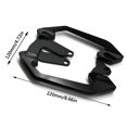 thumbnail image 3 of Barras de asiento trasero DYNWAVEMX Asa del asiento trasero 2 Paquetes Negro, 3 of 8